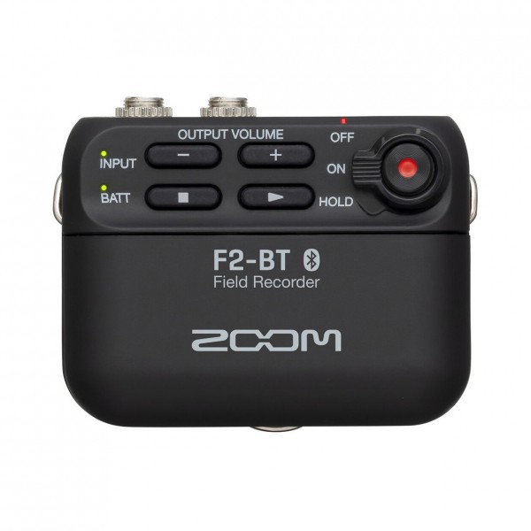 Zoom F2-BT Field Recorder with Bluetooth and Lavalier Mic