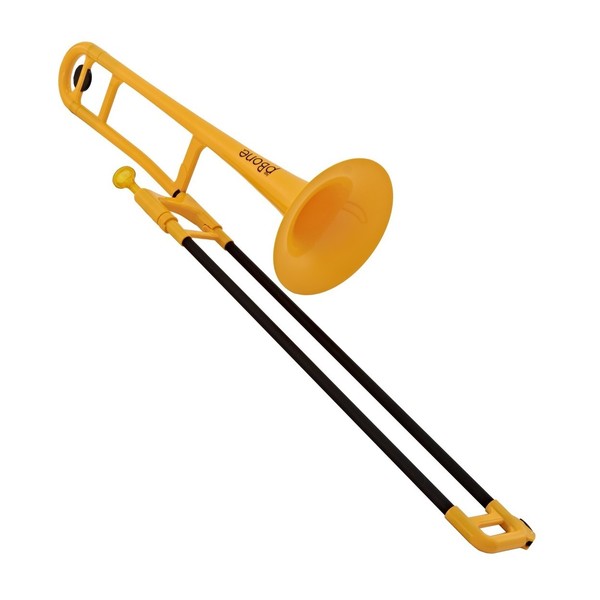 pBone Plastic Trombone Package, Yellow