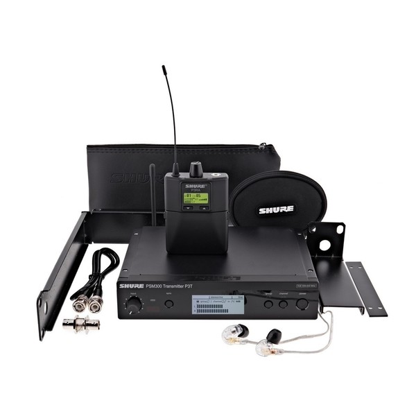 Shure PSM300-K3E Twinpack Pro Wireless Monitoring System