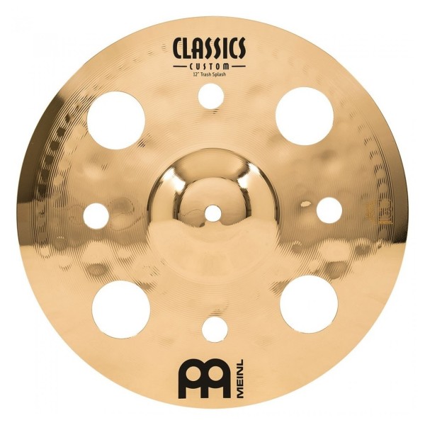 Meinl Classics Custom 12" Trash Splash & Gear4music Deluxe Weighted Cymbal Grabber Arm