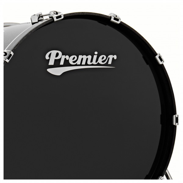 Premier Elite 24" x 14" Bass Drum, Gunmetal Sparkle