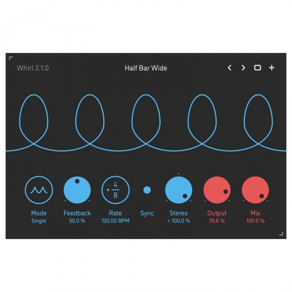 Sinevibes Whirl Barber Pole Phaser