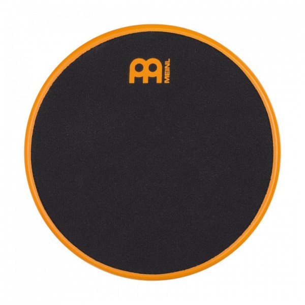 Meinl 6" Marshmallow Practice Pad & Zack Grooves Drumsticks, Orange