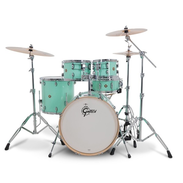 Gretsch Catalina Maple 22" USA Fusion Shell Pack, Seafoam Green