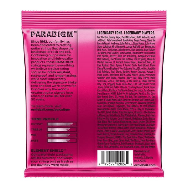 Ernie Ball P02023 Paradigm Super Slinky, 9-42