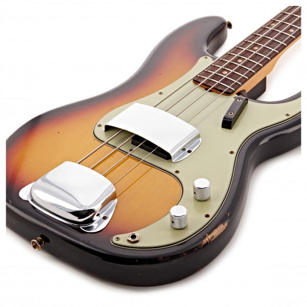 Fender Custom Shop Relic '63 Precision Bass, 3-Tone Sunburst #R132507