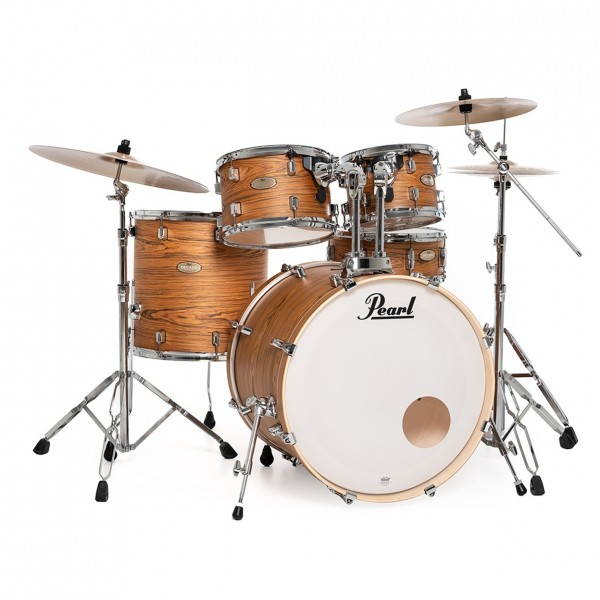 Pearl Decade Maple 22" Am Fusion Drum Kit w/Hardware, Satin Caramel Veil