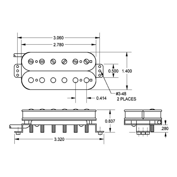 Seymour Duncan TB-59 59 Trembucker, Black