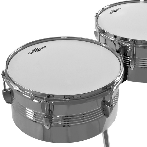 Timbales 13" x 14" with stand by Gear4music