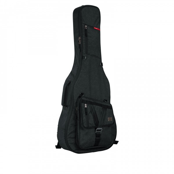 Gator GT-ACOUSTIC-BLK Transit Series Acoustic Guitar Bag, Black