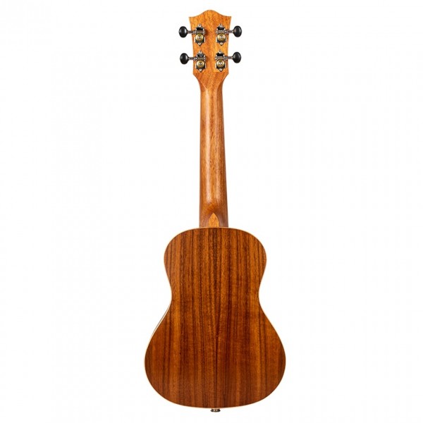 Flight Leia Concert Electro Thinline Ukulele, Cedar