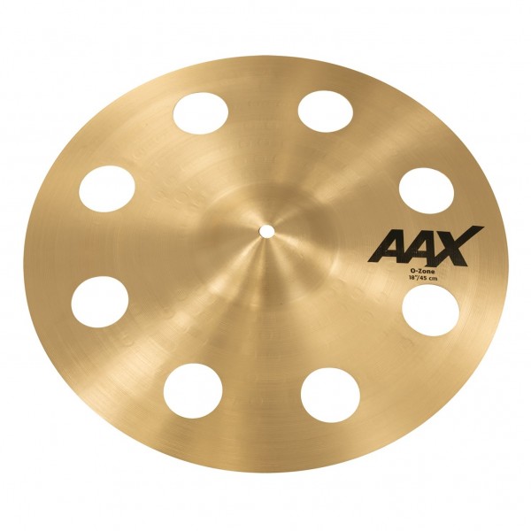 Sabian AAX 18" O-Zone Crash Cymbal, Brilliant Finish