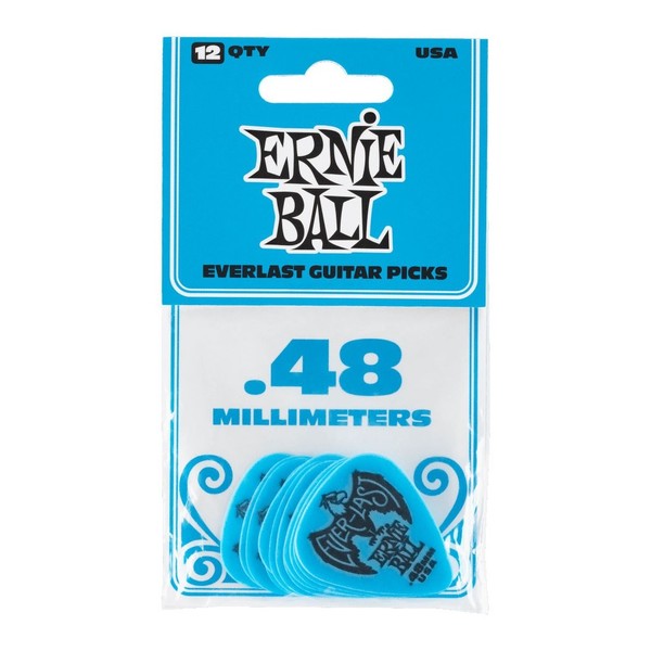 Ernie Ball P09181 Everlast 0.48mm Blue, 12 Pack