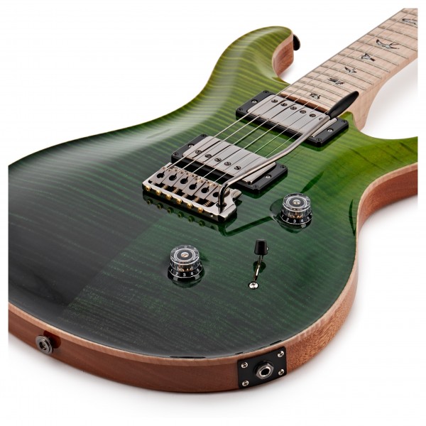 PRS Custom 24 Wood Library 10 Top, Green Fade ##0320858