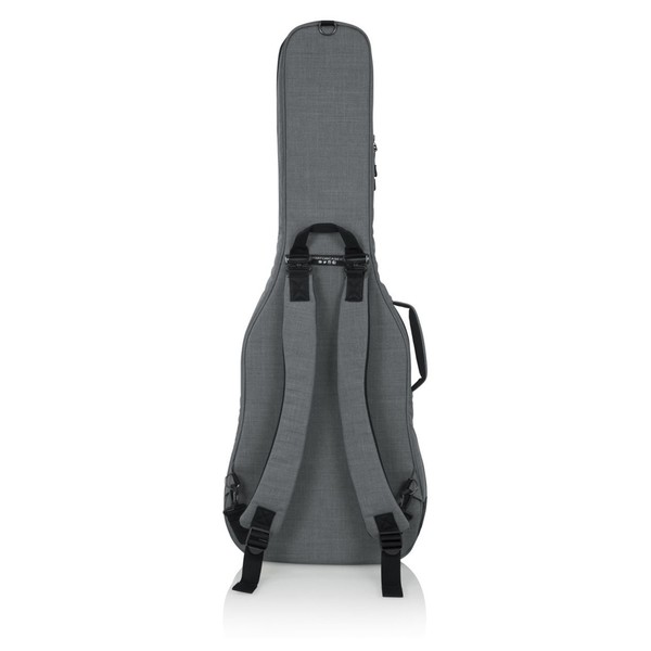 Gator GT-ELECTRIC-GRY Transit Series Electric Guitar Bag, Grey
