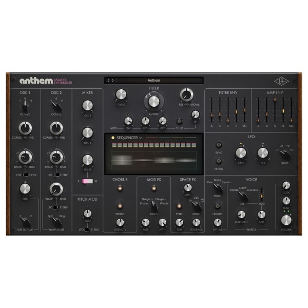 Universal Audio Anthem Analog Synthesizer