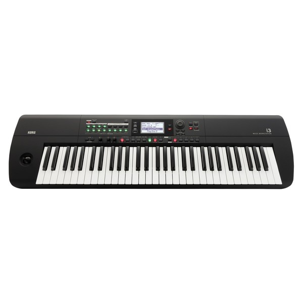 Korg I3 Portable Arranger Workstation Package, Black