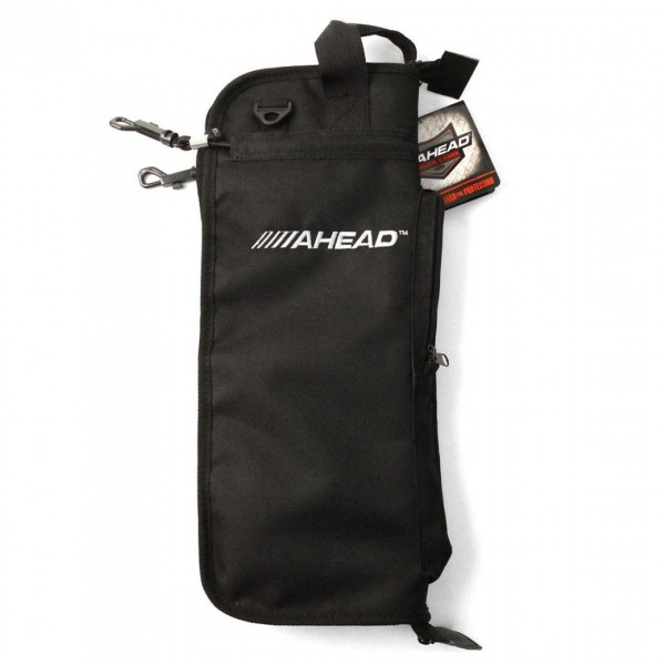 Ahead Drumstick Bag & Lars Ulrich Scary Guy Sticks, Black