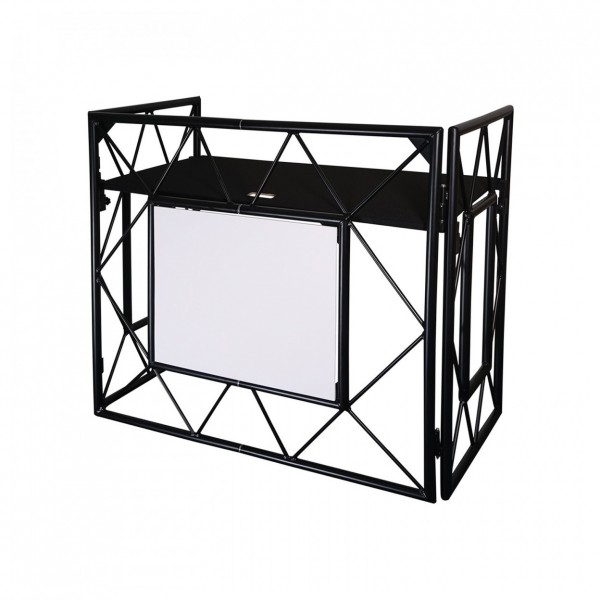 Equinox Complete Truss DJ Booth, Matt Black