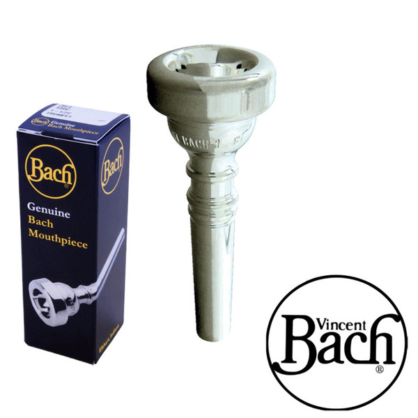 Bach 5C Flugel Horn Mouthpiece, Silver