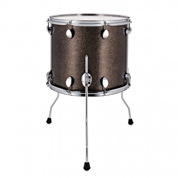 Premier Elite 16" x 14" Floor Tom, Gunmetal Sparkle