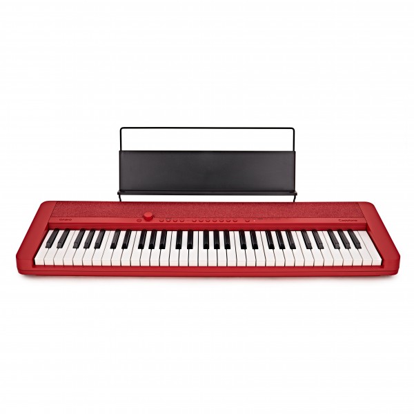 Casio CT-S1 Portable Keyboard, Red