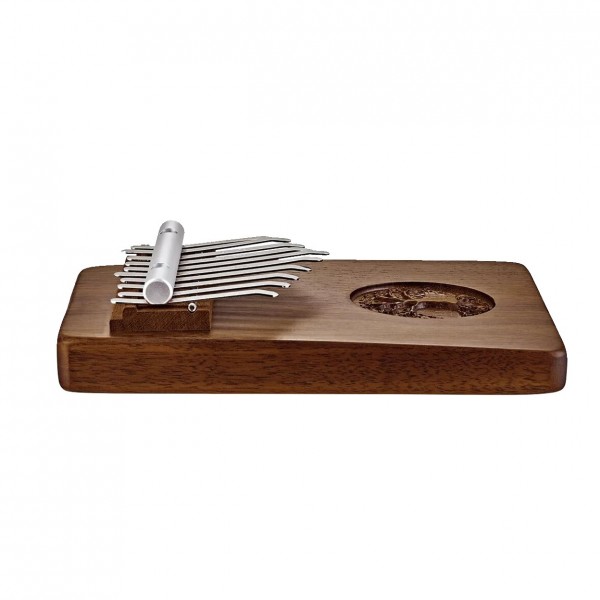 Meinl Solid Kalimba, 10 notes, tree of life, black walnut
