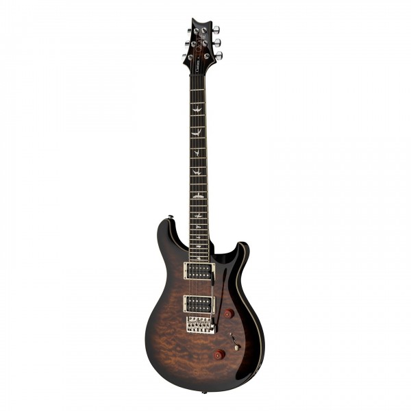 PRS SE Custom 24 Quilt, Black Gold Sunburst