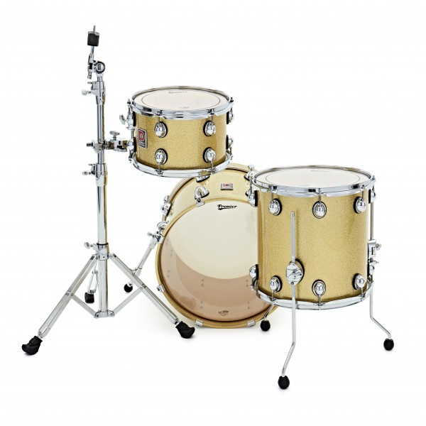 Premier Genista Heritage 18" 3pc Shell Pack, Vintage Gold Sparkle