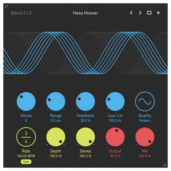 Sinevibes Blend Flexible Chorus