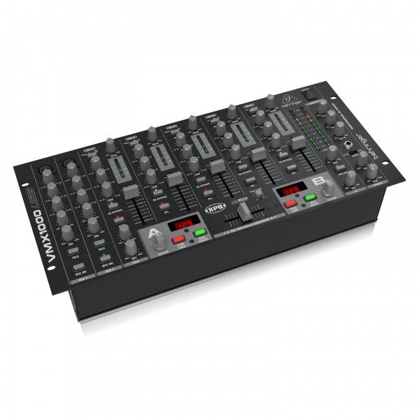 Behringer Pro VMX1000USB Professional 7-Channel Rack-Mount DJ Mixer