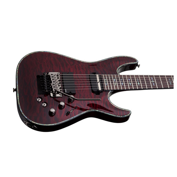 Schecter Hellraiser C-7 FR S 7 String, Black Cherry
