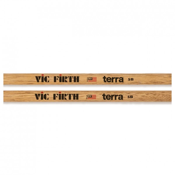 Vic Firth American Classic 5B Terra Series Drumsticks, Wood Tip
