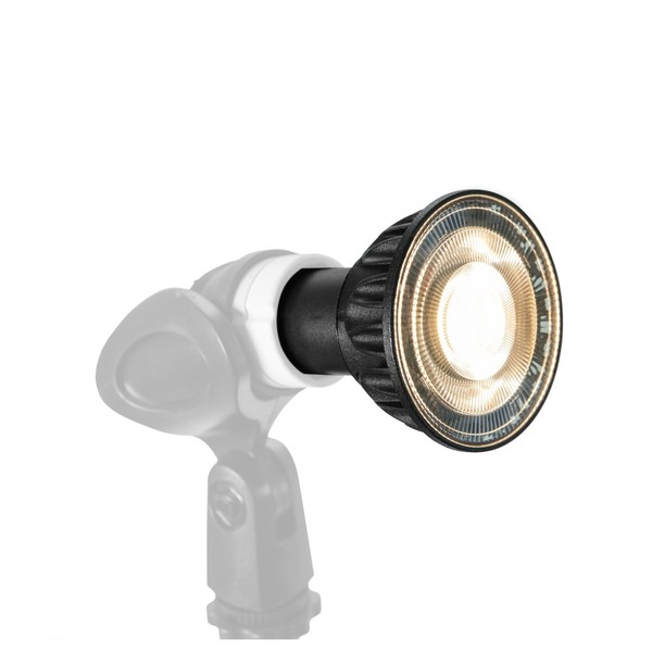 Omnilux GU-10 230V Dim-to-Warm 5W COB LED Lamp, 1800K-3000K