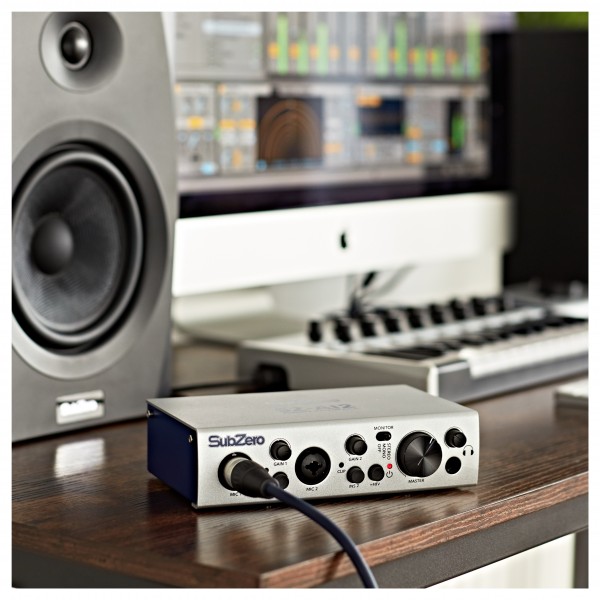 SubZero AI2 Audio Interface and Headphone Bundle