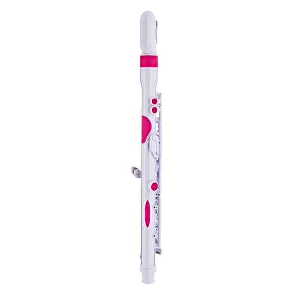 Nuvo jFlute 2.0 Outfit, White and Pink