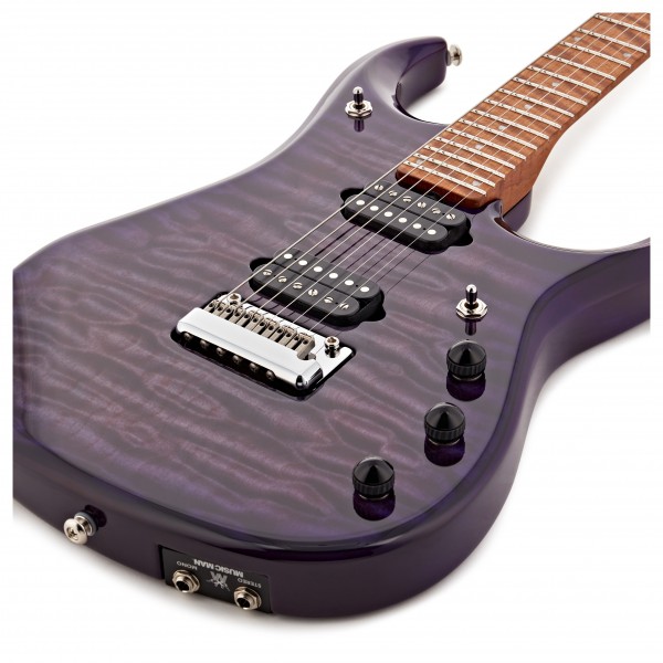 Music Man JP15 Quilt Top, Purple Nebula