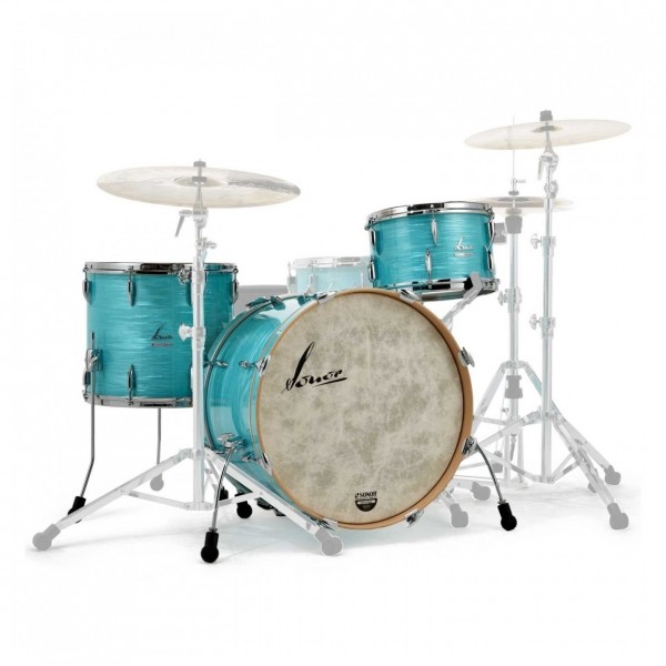 Sonor Vintage 22" 3pc Shell Pack w/Free Snare, California Blue