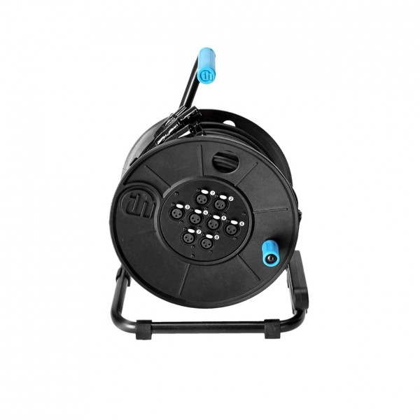 Adam Hall 4 STAR Rean Multicore Cable Drum 8 Channel (6 Send, 2 Return), 30m