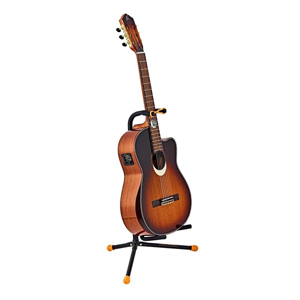 Ortega OGS-1BK Guitar Stand, Orange/Black