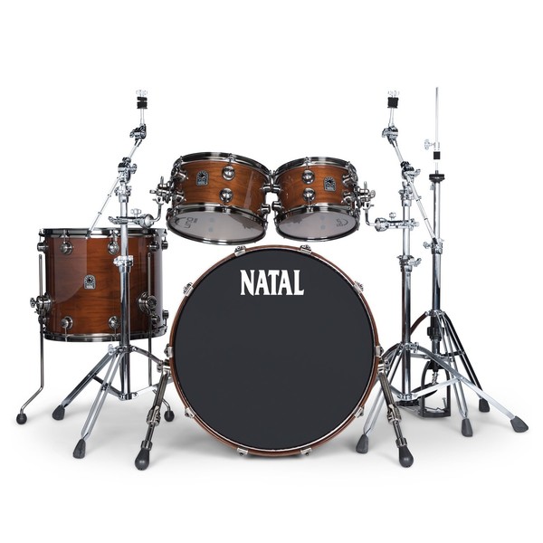 Natal Originals Walnut 22" 4pc Shell Pack, Natural Walnut
