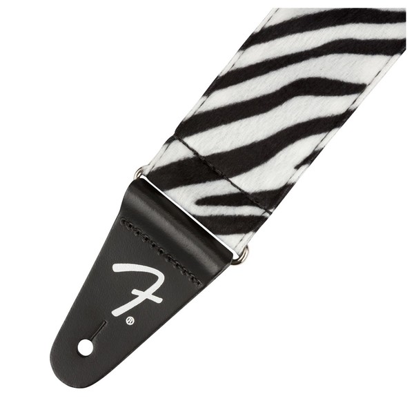 Fender 2" Guitar Strap, Wild Zebra Print