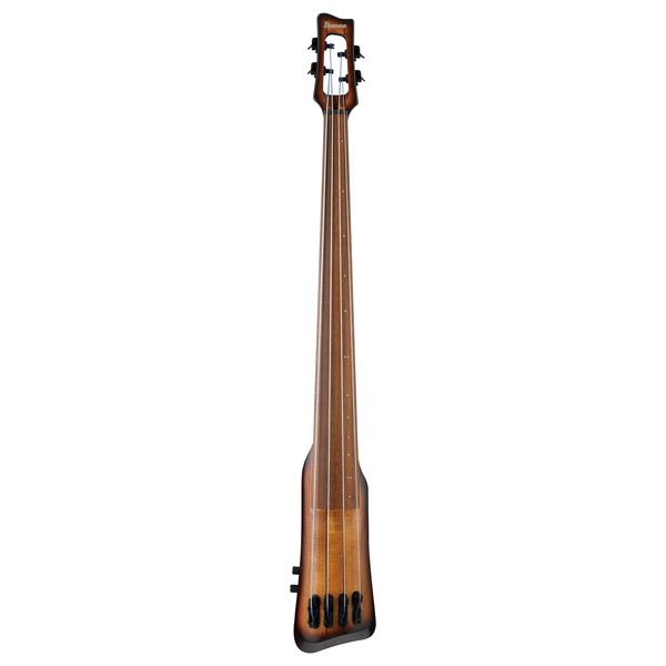 Ibanez UB804 Fretless Bass, Mahogany Oil Burst