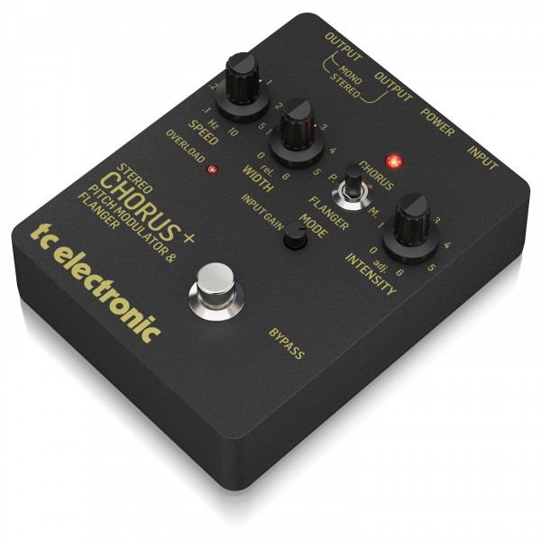TC Electronic SCF GOLD Stereo Chorus Flanger Pedal