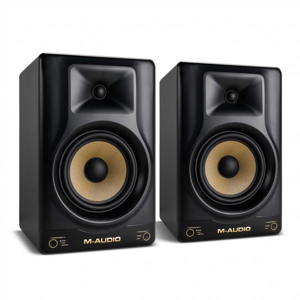 M-Audio Forty Sixty Active Studio Monitor Pair with Stands and Cables