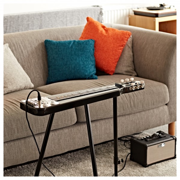 Lap Steel Guitar, Slide and Stand by Gear4music