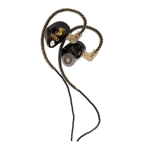 Stagg 4 Driver Sound-Isolating In-Ear Monitors, Limited Edition Gold