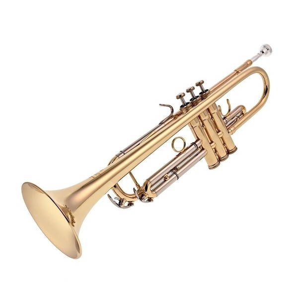 Besson BE110 New Standard Trumpet, Clear Lacquer