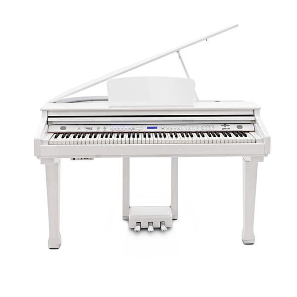 GDP-100 Digital Grand Piano by Gear4music, Gloss White