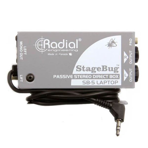Radial StageBug SB-5 Passive Laptop DI Box